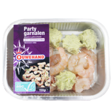 Partygarnalen met kruidenboter